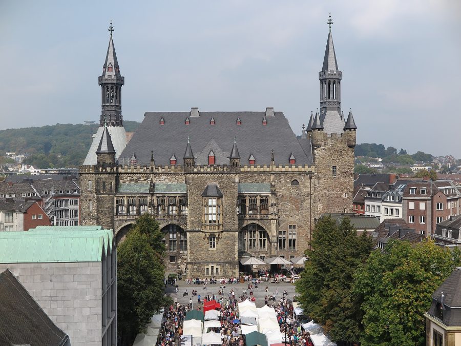 Aachen Town Hall and the Markt