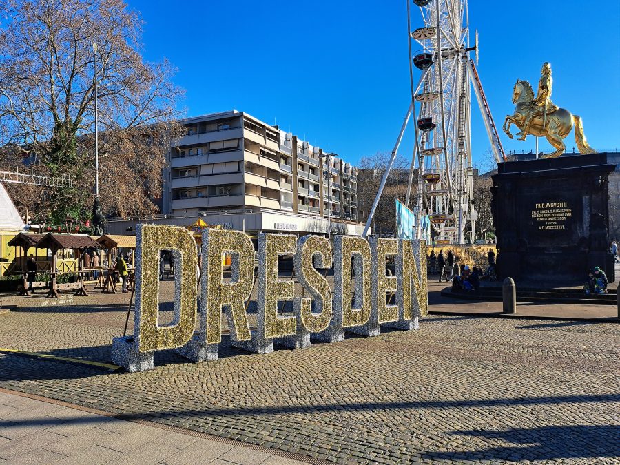 Hauptstraße and the Golden Rider