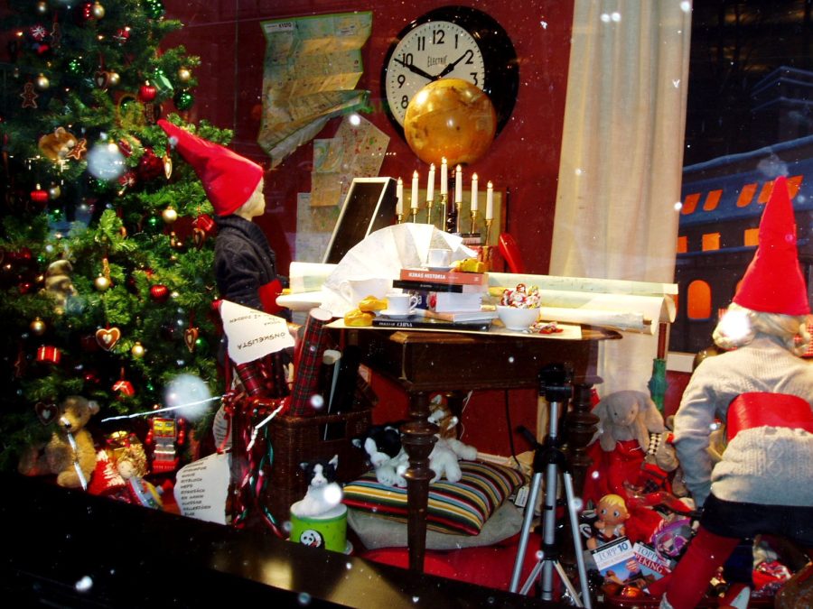 NK Christmas windows