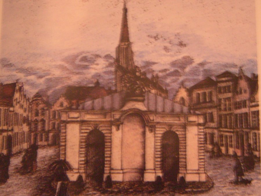 Simon Stevinplein and The Chocolate Line
