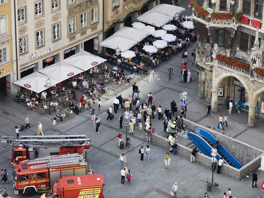 St Peter's Church and the Kripperlmarkt